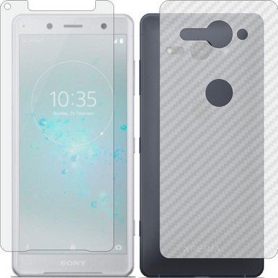Fasheen Front and Back Tempered Glass for SONY XPERIA XZ2 COMPACT(Pack of 2)