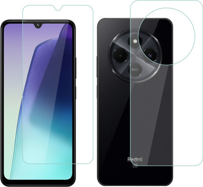 Ten To 11 Front and Back Tempered Glass for Redmi A4 5G(Pack of 2)