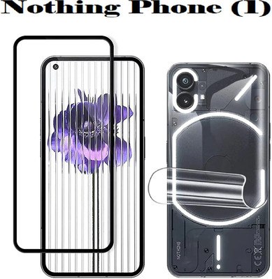 welldesign Front and Back Tempered Glass for Nothing Phone (1), Nothing Phone 1(Pack of 1)