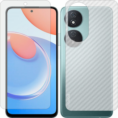 Mobling Front and Back Tempered Glass for Honor Play 8T(Pack of 2)