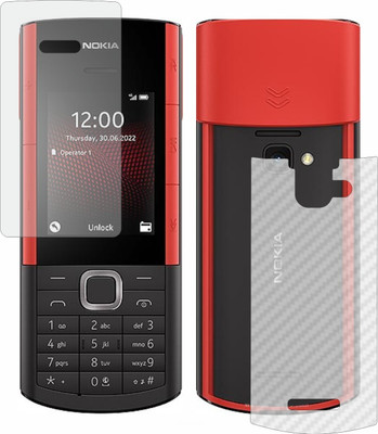 MOBART Front and Back Tempered Glass for Nokia 5710 Xpress Audio(Pack of 2)
