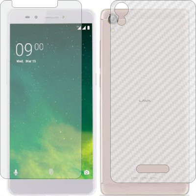 Fasheen Front and Back Tempered Glass for LAVA Z10(Pack of 2)