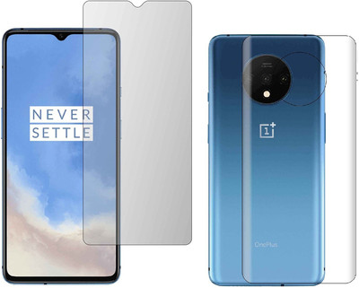 4 YARDS Front and Back Tempered Glass for Oneplus 7T (Matte Finish)(Pack of 1)