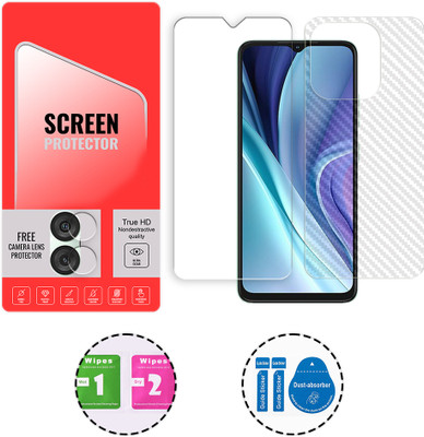 ARBAN Front and Back Tempered Glass for itel A50 4G (1 FREE CAMERA LENS) WITH FRONTBACK SCREEN PROTECTOR(Pack of 1)