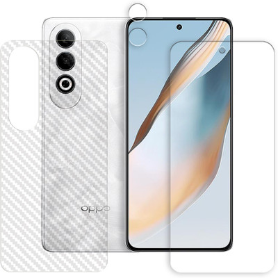 MUTAALI Front and Back Tempered Glass for Oppo K12 Plus 5G FRONT AND BACK, CAMERA LANS PROTECTOR(Pack of 1)