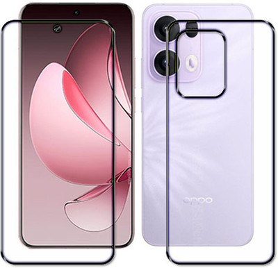 tombik Front and Back Tempered Glass for 21dd-Oppo Reno 13 Pro-fb(Pack of 2)