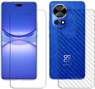SOMTONE Front and Back Tempered Glass for Huawei nova 12 Pro FRONT BACK SCREEN GUARD(Pack of 1)