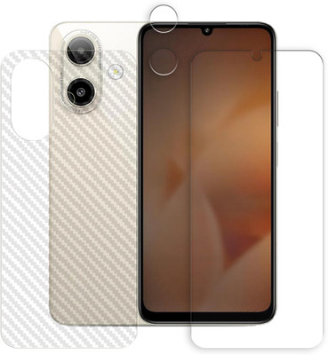 MUTAALI Front and Back Tempered Glass for Lava Bold N1 4G(Pack of 1)