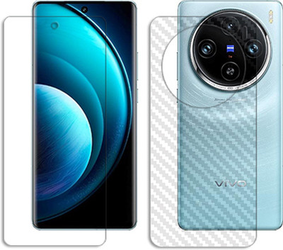 MUTAALI Front and Back Tempered Glass for vivo X100 Pro(Pack of 1)
