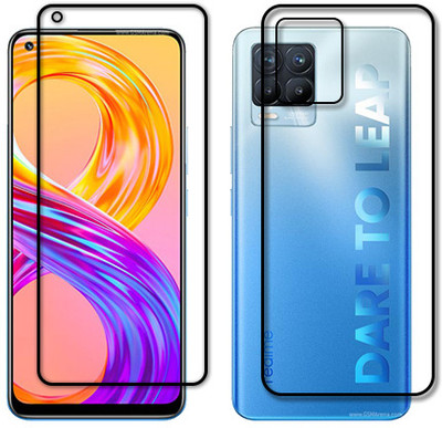 MUTAALI Front and Back Tempered Glass for REALME 8 PRO(Pack of 1)