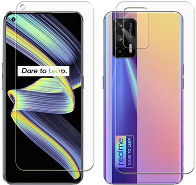 MUTAALI Front and Back Tempered Glass for REALME X7 MAX(Pack of 1)