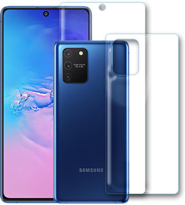 MUTAALI Front and Back Tempered Glass for Samsung S10 Lite(Pack of 1)