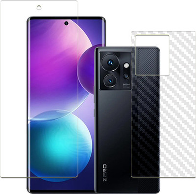 SOMTONE Front and Back Tempered Glass for Infinix Zero Ultra FRONT BACK(Pack of 1)