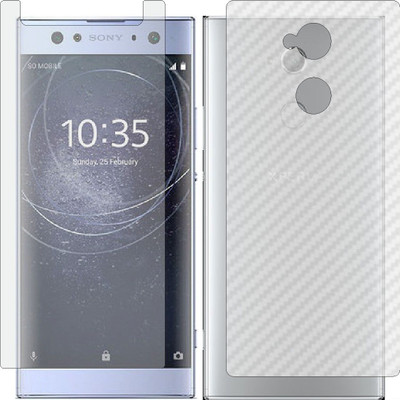 Fasheen Front and Back Tempered Glass for SONY XA2 ULTRA(Pack of 2)