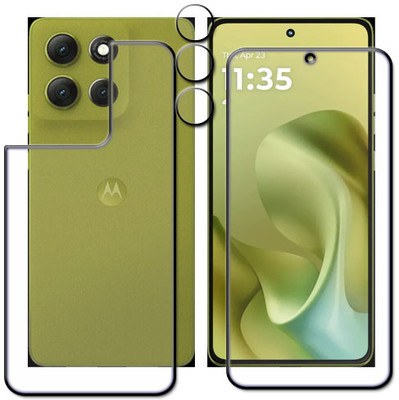 tombik Front and Back Tempered Glass for 87gc-Moto G86 Power-fb(Pack of 2)