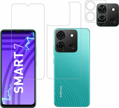 Ten To 11 Front and Back Tempered Glass for Infinix Smart 7 HD(Pack of 3)