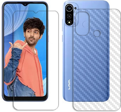 SOMTONE Front and Back Tempered Glass for LAVA YUVA FRONT BACK SCREEN GUARD(Pack of 1)