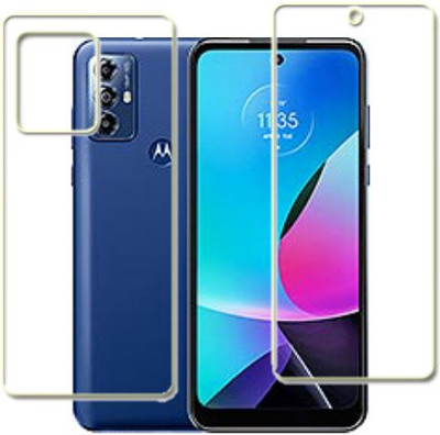 MUTAALI Front and Back Tempered Glass for Motorola Moto G Play (2023)(Pack of 1)