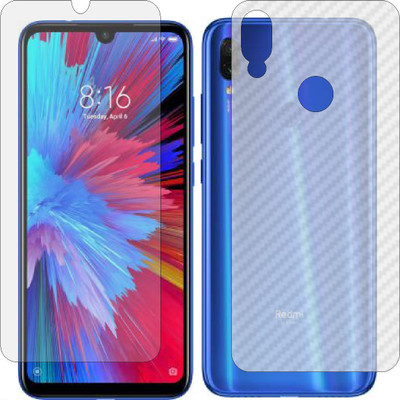 MOBART Front and Back Tempered Glass for MI REDMI NOTE 7S(Pack of 2)