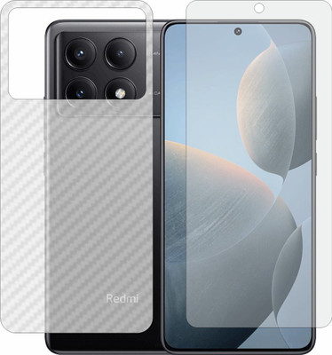 MOBART Front and Back Tempered Glass for Redmi K70e(Pack of 2)