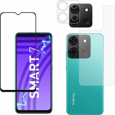 Ten To 11 Front and Back Tempered Glass for Infinix Smart 7 HD(Pack of 3)