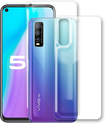ARBAN Front and Back Tempered Glass for Vivo Y53s Front Back Flexible Tempered Glass(Pack of 1)