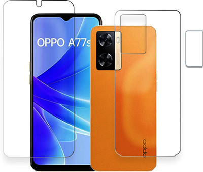 ARBAN Front and Back Tempered Glass for Oppo A77s FRONTBACK SCREEN GUARD(Pack of 1)
