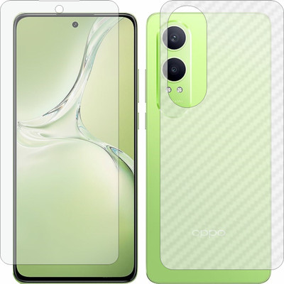 Mobling Front and Back Tempered Glass for Oppo K12x PJT110(Pack of 2)