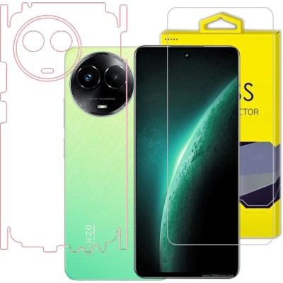 KMPERED Front and Back Tempered Glass for Realme Narzo 60x (5G)(Pack of 1)