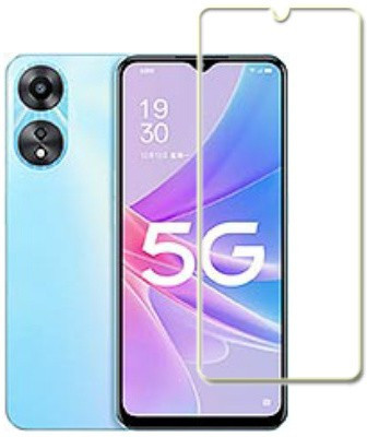 MUTAALI Front and Back Tempered Glass for Oppo A58x(Pack of 1)