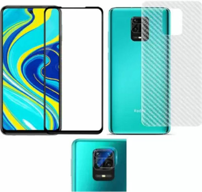 FINCH Front and Back Tempered Glass for REDMI NOTE 10 LITE, REDMI 9 PRO MAX(Pack of 2)