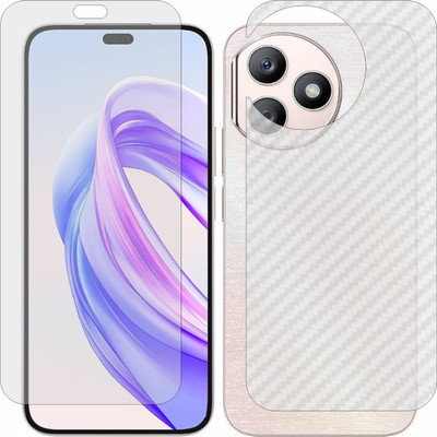 Fasheen Front and Back Tempered Glass for Honor X50i Plus(Pack of 2)