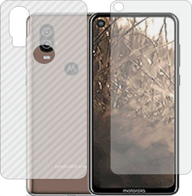 Fasheen Front and Back Tempered Glass for MOTOROLA P40(Pack of 2)
