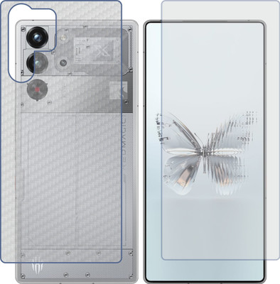 Mobling Front and Back Tempered Glass for ZTE Nubia RedMagic 10 Pro Plus 5G(Pack of 2)