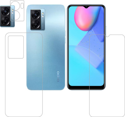 Vatsin Front and Back Tempered Glass for Oppo K10 5G(Pack of 3)