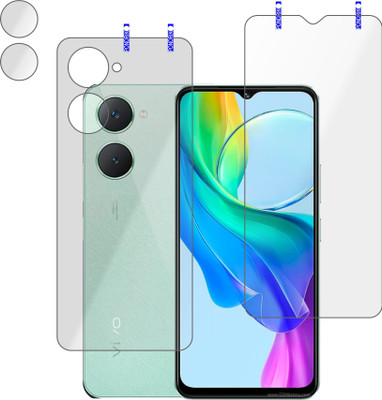 PONDRIK Front and Back Tempered Glass for vivo Y18, vivo Y18e(Pack of 2)