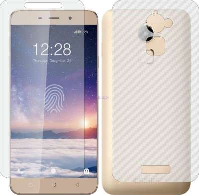 Fasheen Front and Back Tempered Glass for COOLPAD NOTE 3 PLUS (Front Matte Finish & Back 3d Carbon Fiber)(Pack of 2)
