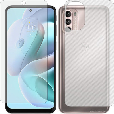 MOBART Front and Back Tempered Glass for MOTOROLA G41(Pack of 2)