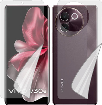 Mobling Front and Back Tempered Glass for Vivo V30e(Pack of 1)