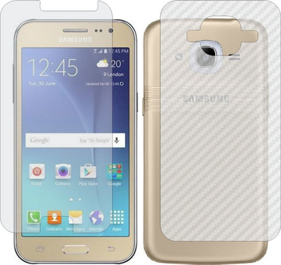 MOBART Front and Back Tempered Glass for SAMSUNG GALAXY J2 2016 S BIKE(Pack of 2)