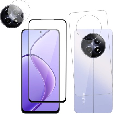 Ten To 11 Front and Back Tempered Glass for Realme P1 Speed, Realme P1 Speed [With Rear Camera Lens Guard](Pack of 3)