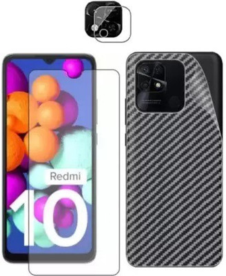 MUTAALI Front and Back Tempered Glass for Redmi 10(Pack of 1)
