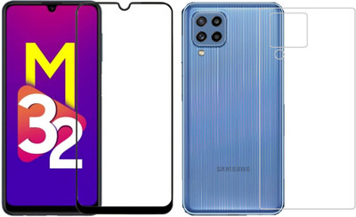 4 YARDS Front and Back Tempered Glass for Samsung Galaxy M32 4G (11-D)(Pack of 1)