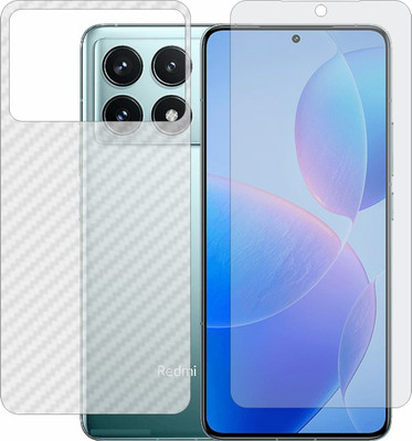 Mobling Front and Back Tempered Glass for Xiaomi Redmi K70 Pro(Pack of 2)