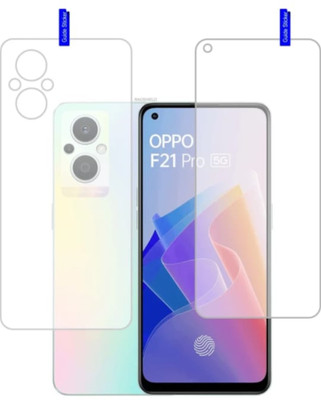 DOWRVIN Front and Back Tempered Glass for OPPO F21 PRO 5G FRONT AND BACK TEMPERED GLASS(Pack of 2)