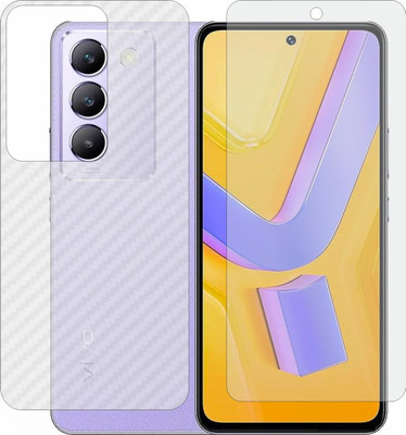 MOBART Front and Back Tempered Glass for Vivo V30 SE(Pack of 2)
