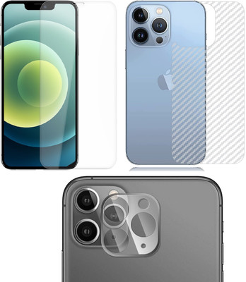 COVER CAPITAL Front and Back Tempered Glass for Apple iPhone 14 Pro(Pack of 3)