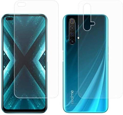 Guardor Front and Back Tempered Glass for Realme X3 TPU Flexible Skin Screen Guard Front and Back Screen Guard.(Pack of 3)