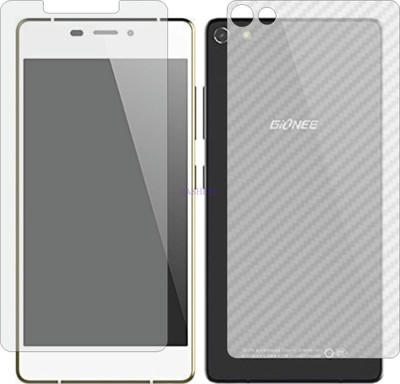 Fasheen Front and Back Tempered Glass for GIONEE S7 (Front Matte Finish & Back 3d Carbon Fiber)(Pack of 2)