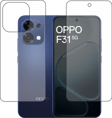 rottguard Front and Back Tempered Glass for oppo F31 5g(Pack of 2)